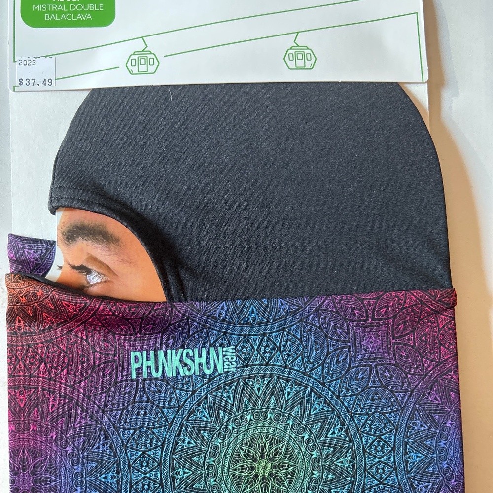 Punkshun Wear double balaclava